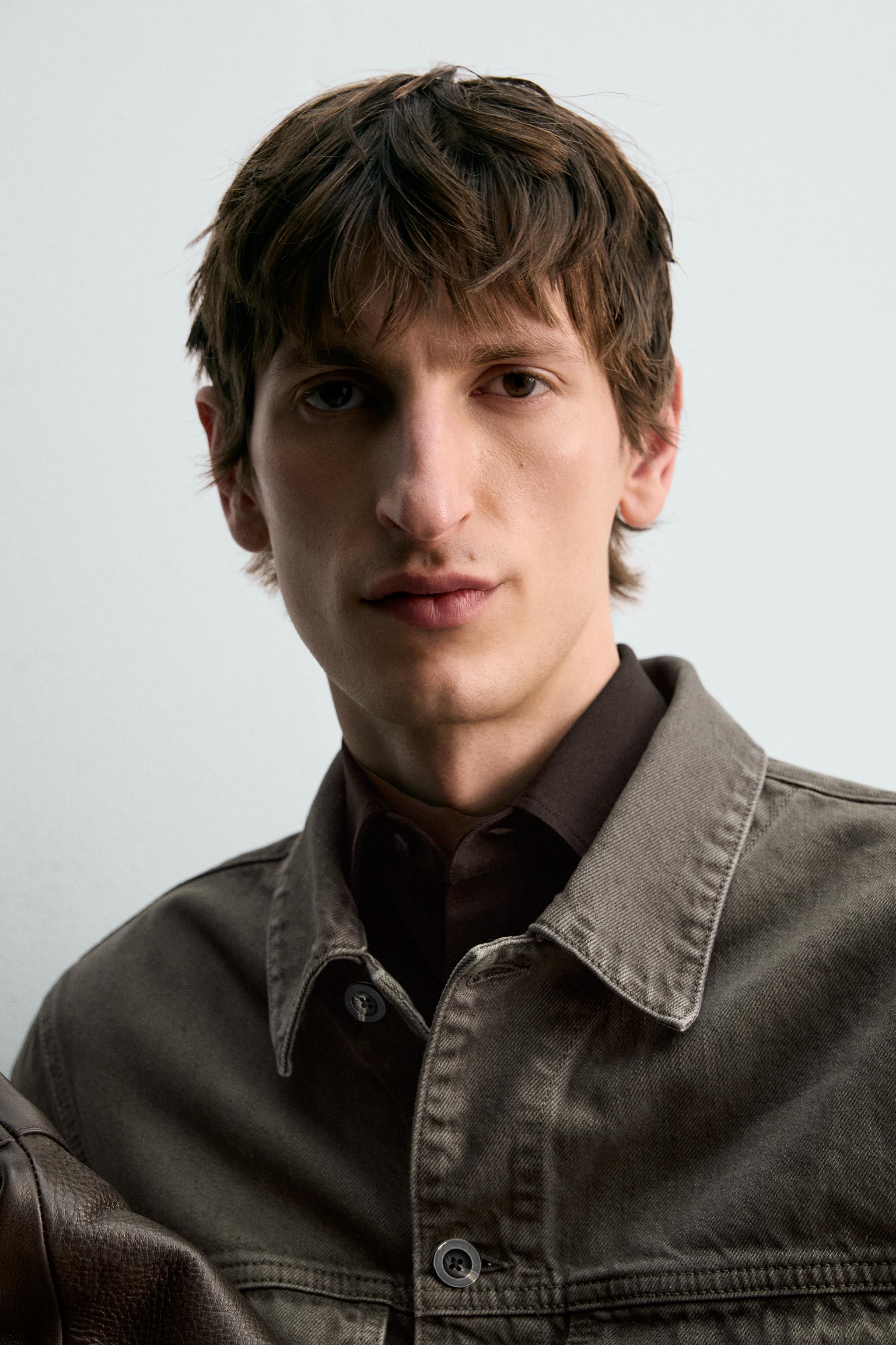 VESTE EN JEAN DÉLAVÉE